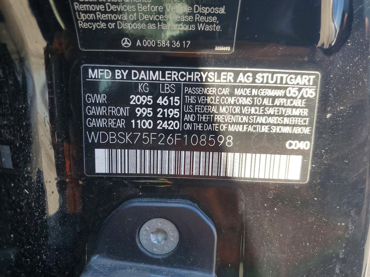 Mercedes-Benz S-Class 500