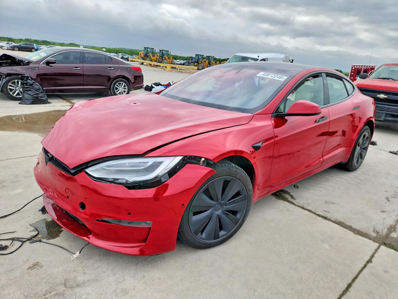 Salvage Tesla Model S Image