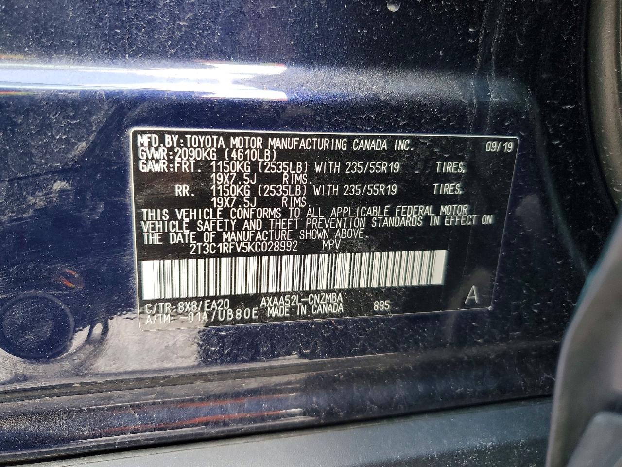 Toyota RAV4 Xle Premium