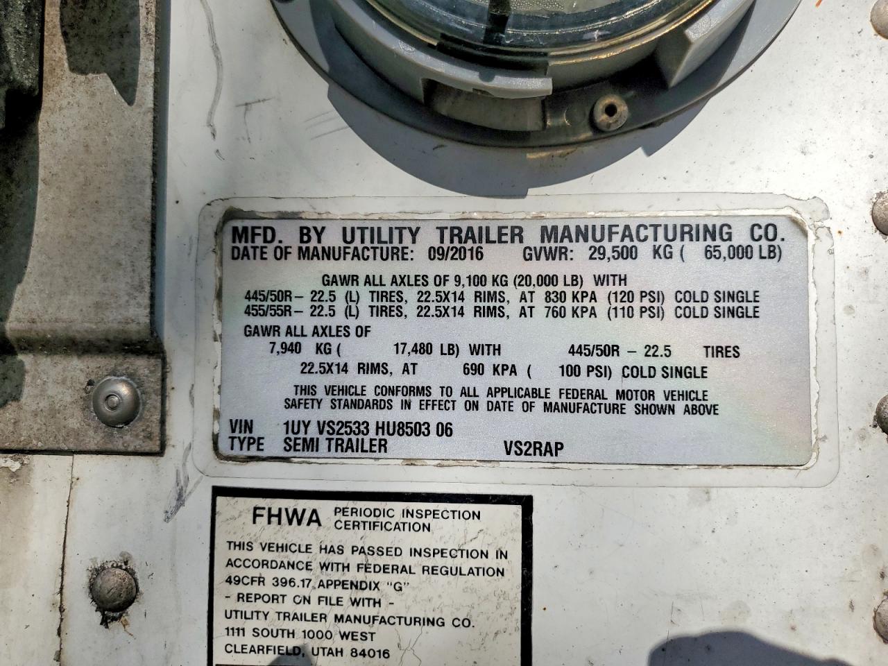 Utility Trailer 3000r
