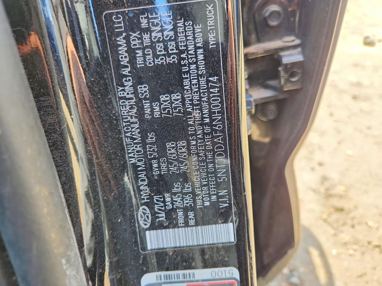 Hyundai SANTA CRUZ Sel Premium