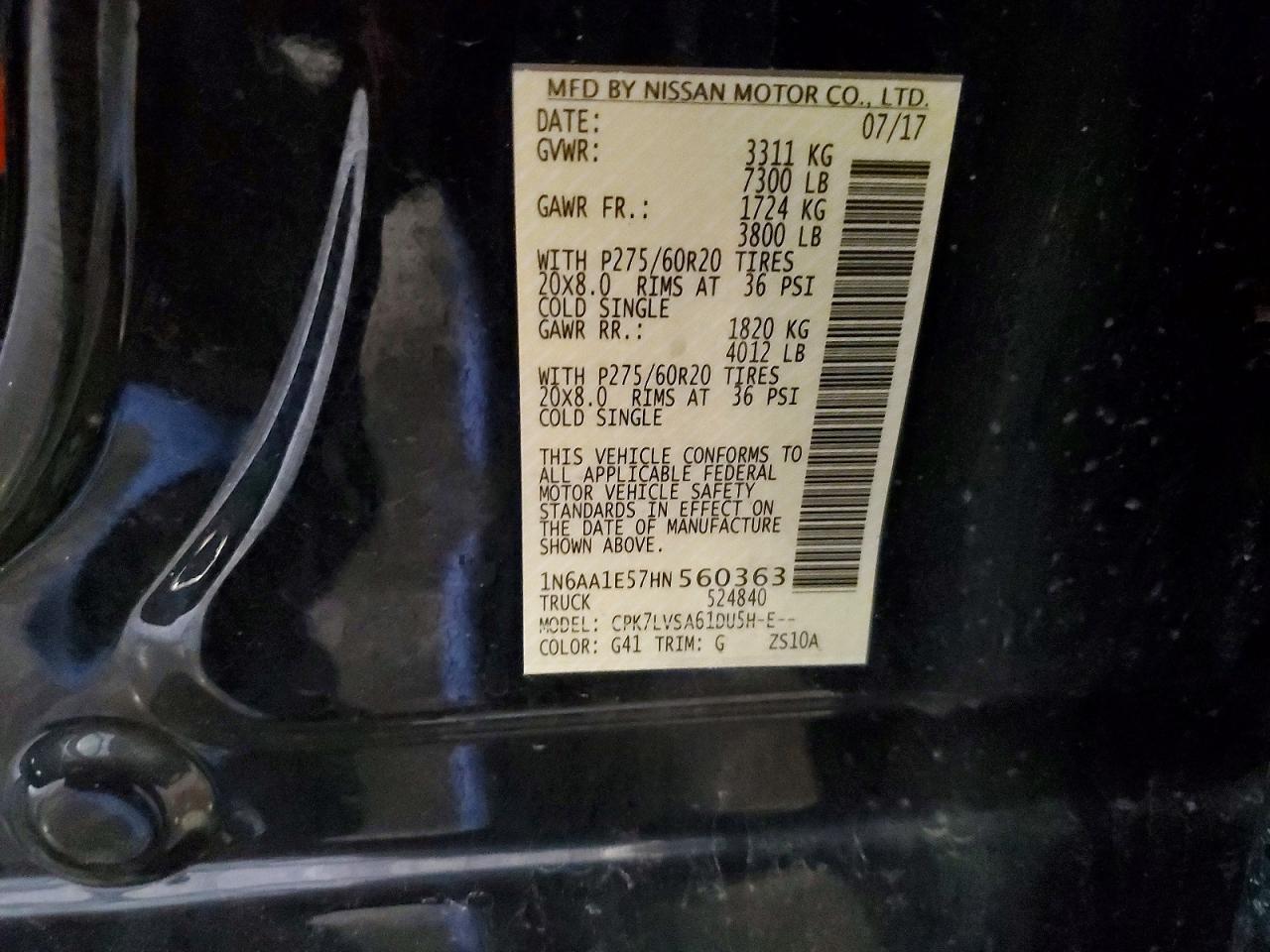 Nissan Titan Sl