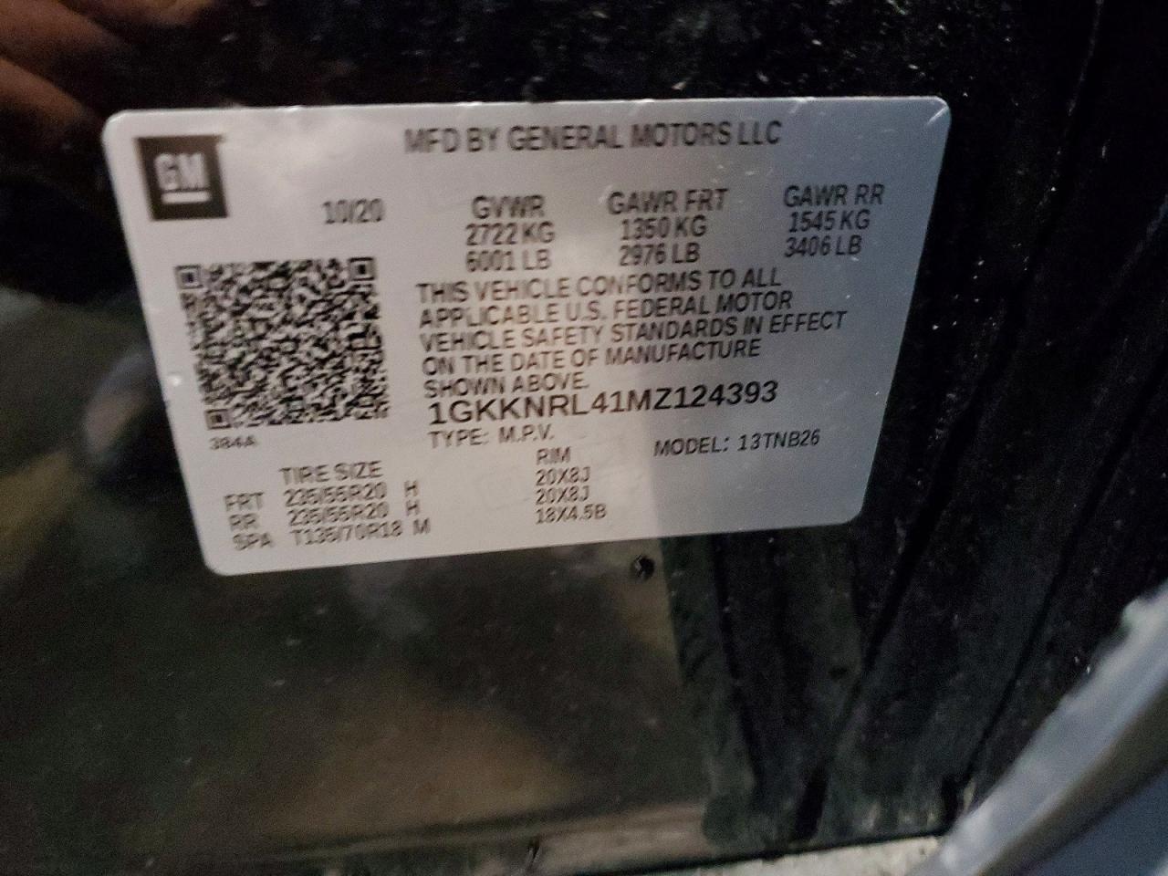 GMC Acadia Sle