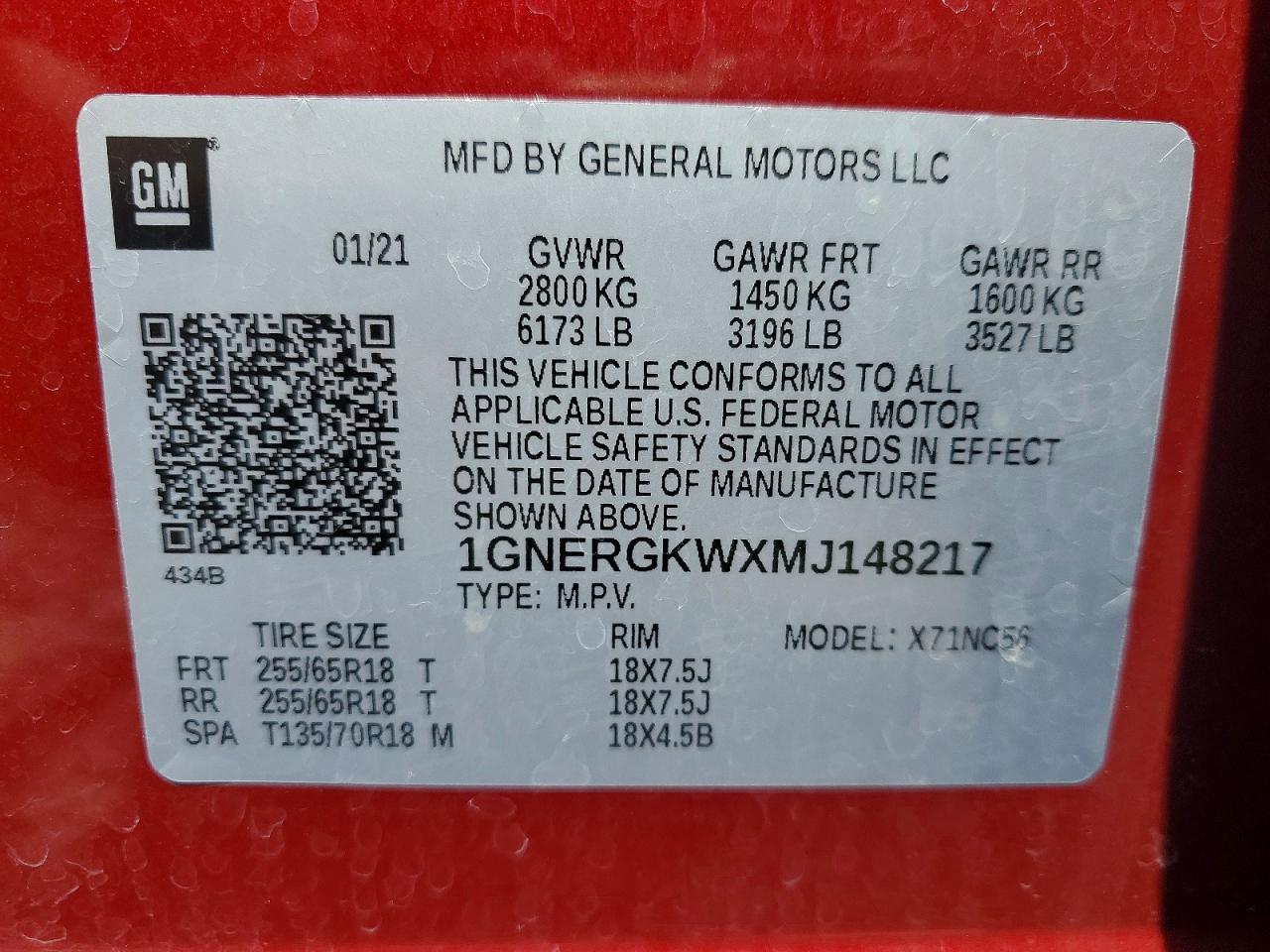 Chevrolet Traverse Lt