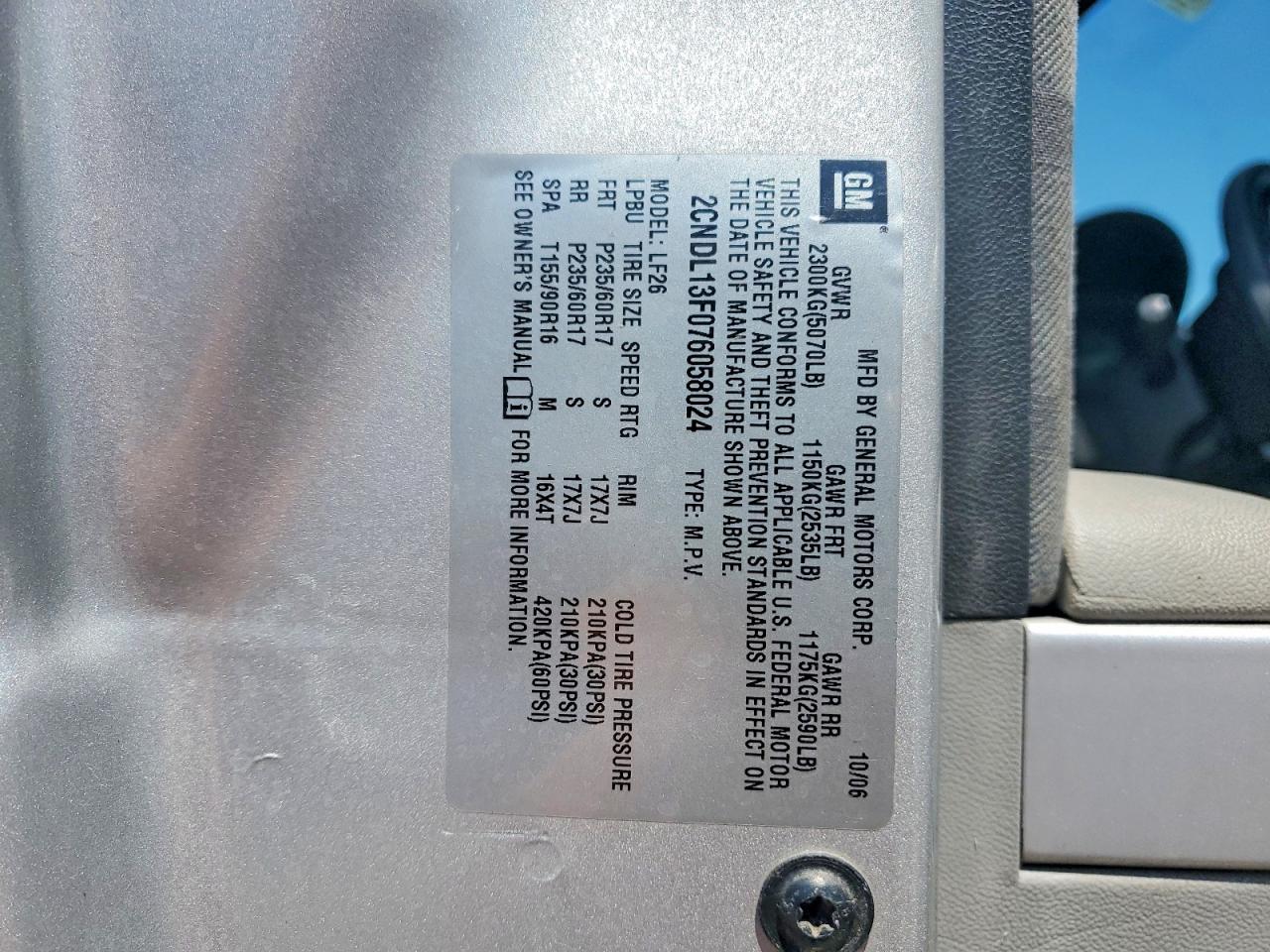 Chevrolet Equinox Ls