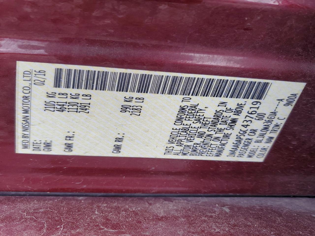 Nissan Maxima 3.5 S