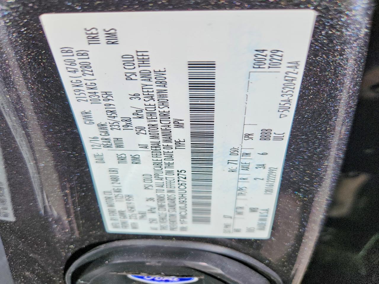 Ford Escape Titanium