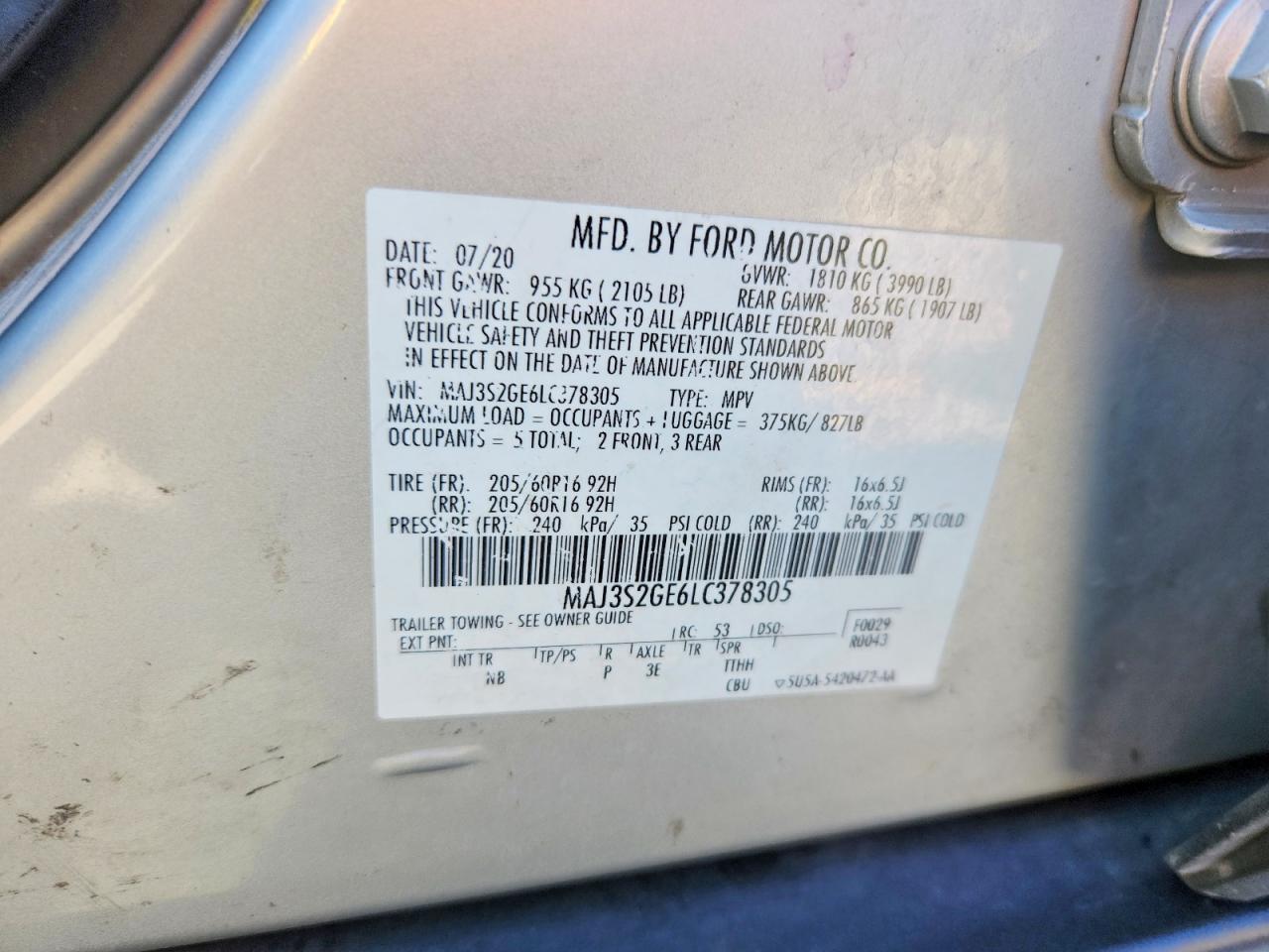 Ford EcoSport Se
