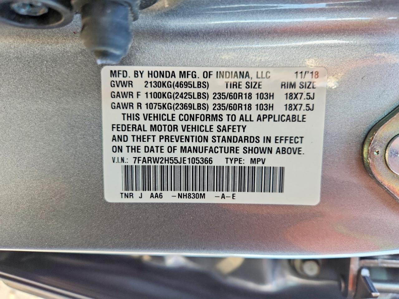 Honda Crv Ex