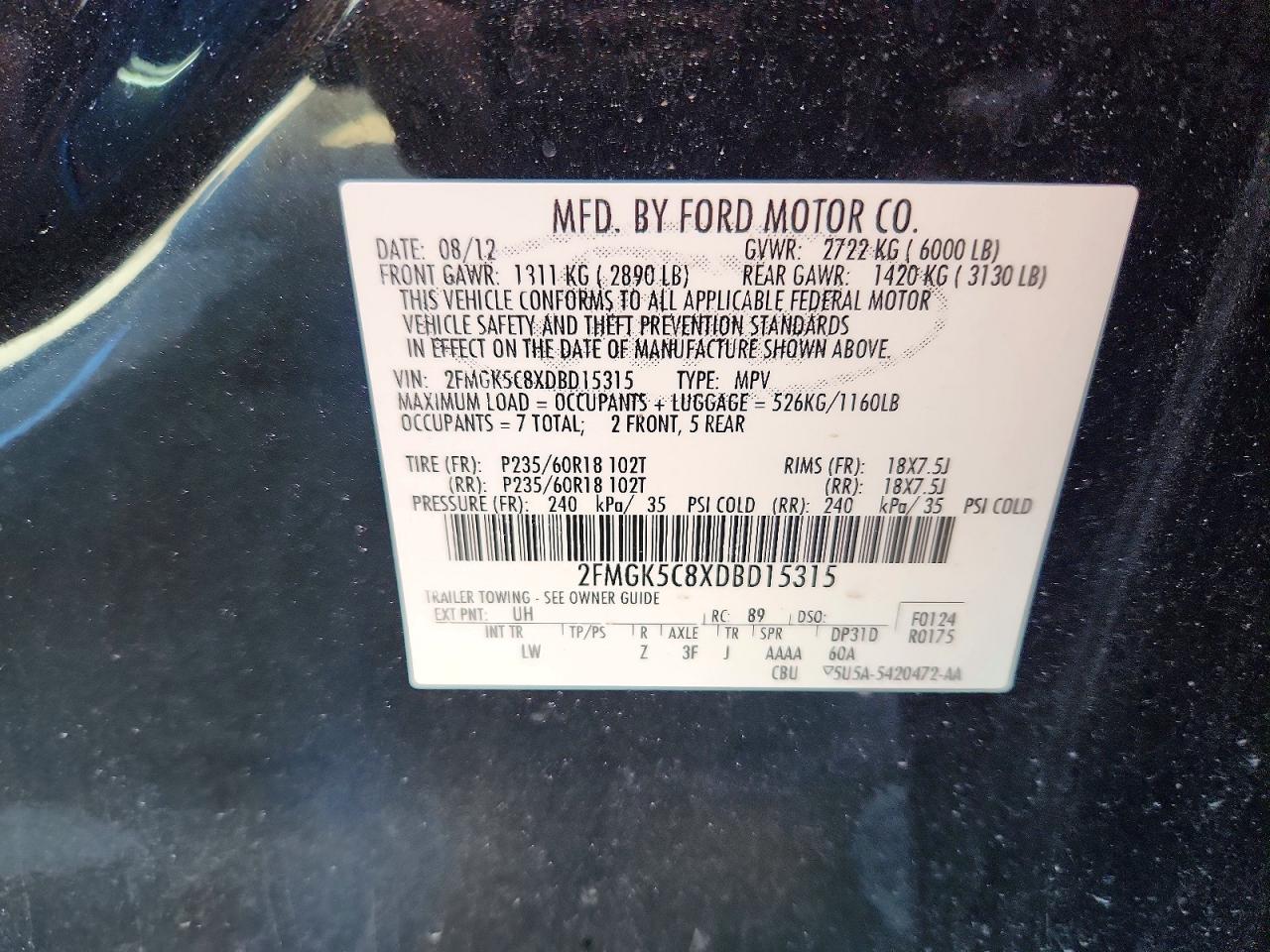 Ford Flex Sel