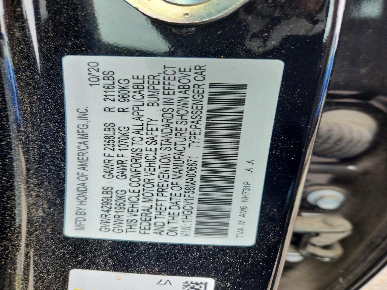 Honda Accord Exl