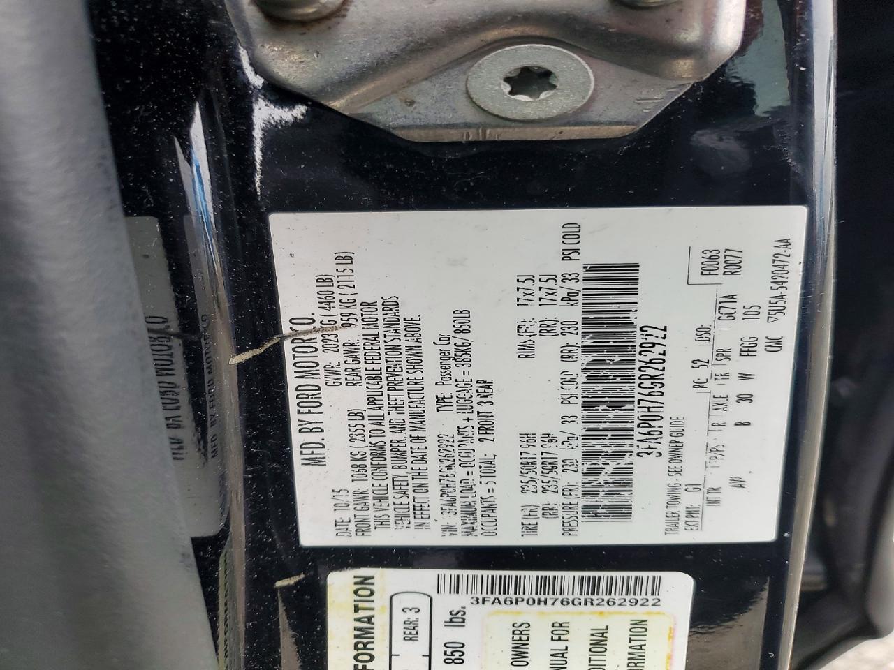 Ford Fusion Se