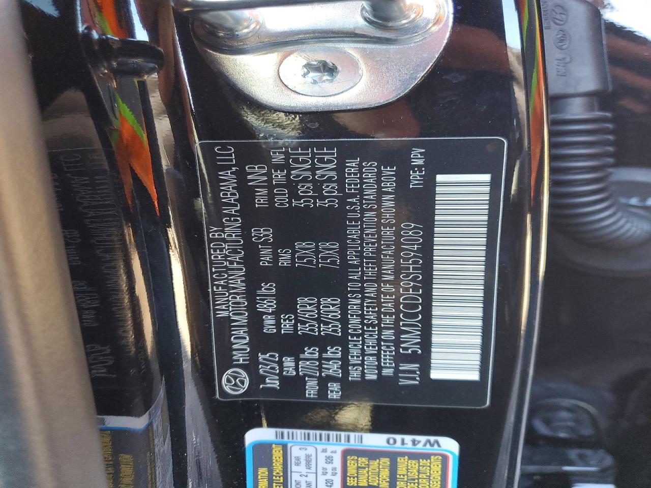 Hyundai TUCSON Sel Convenience