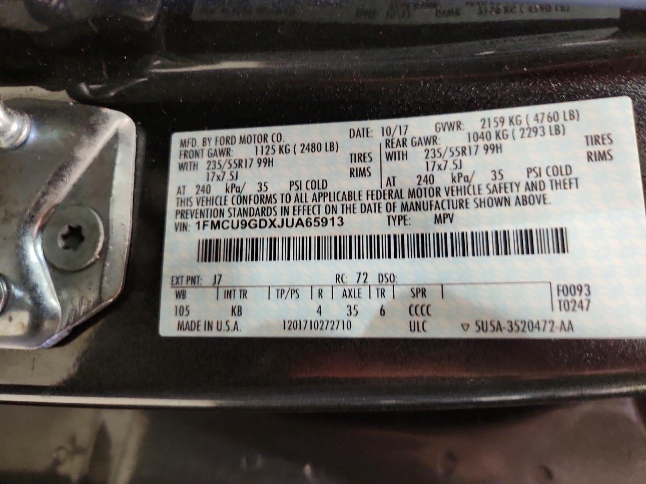 Ford Escape Se