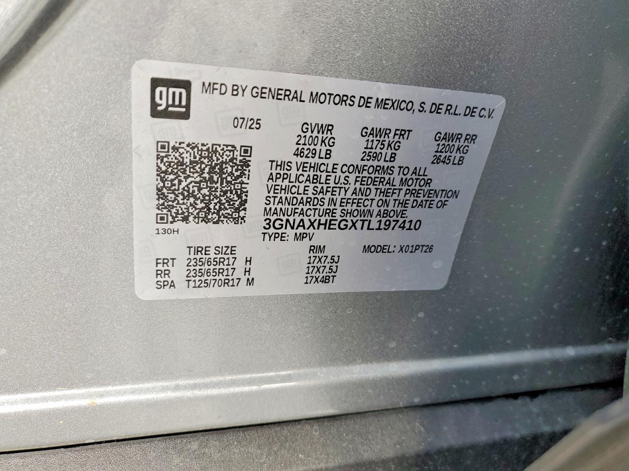 Chevrolet Equinox Lt