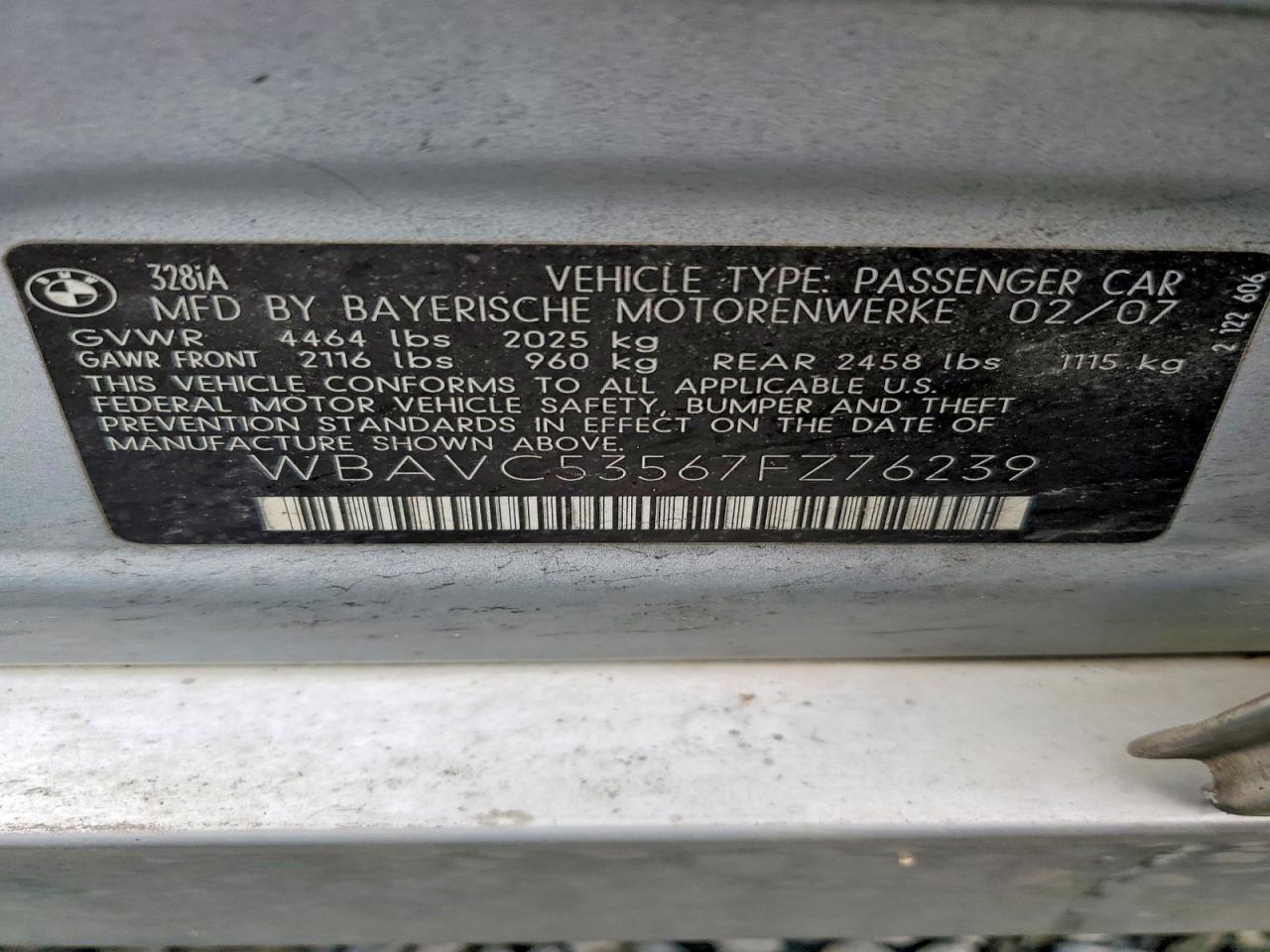 BMW 3 Series I Sulev