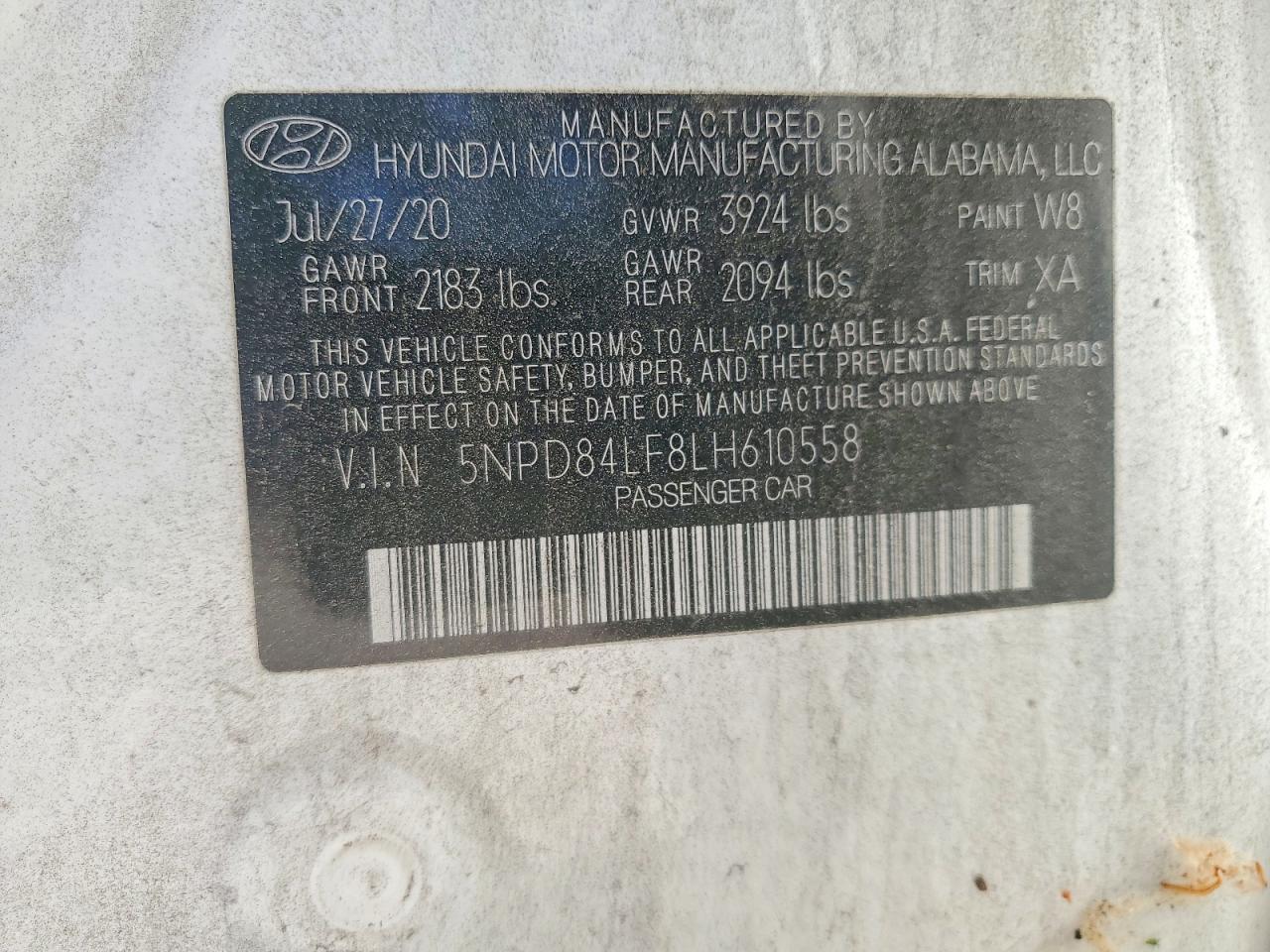 Hyundai ELANTRA Sel