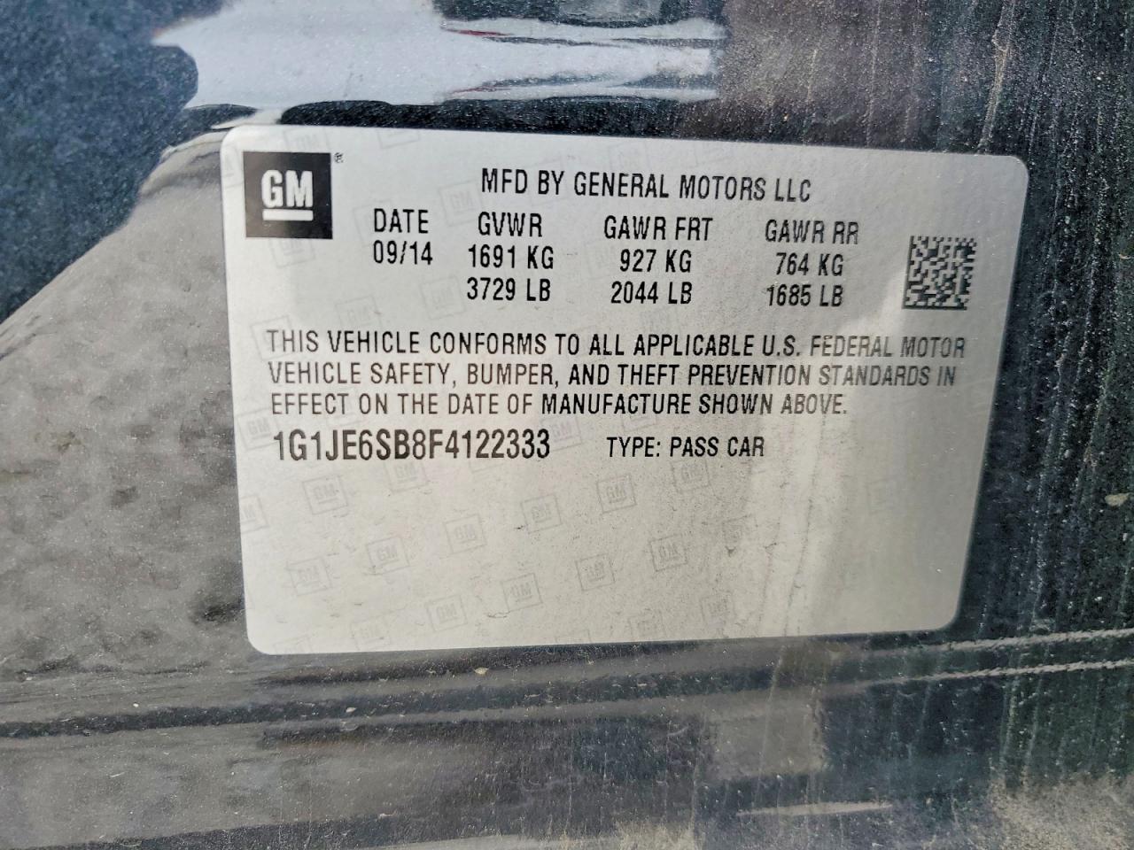 Chevrolet Sonic Ltz