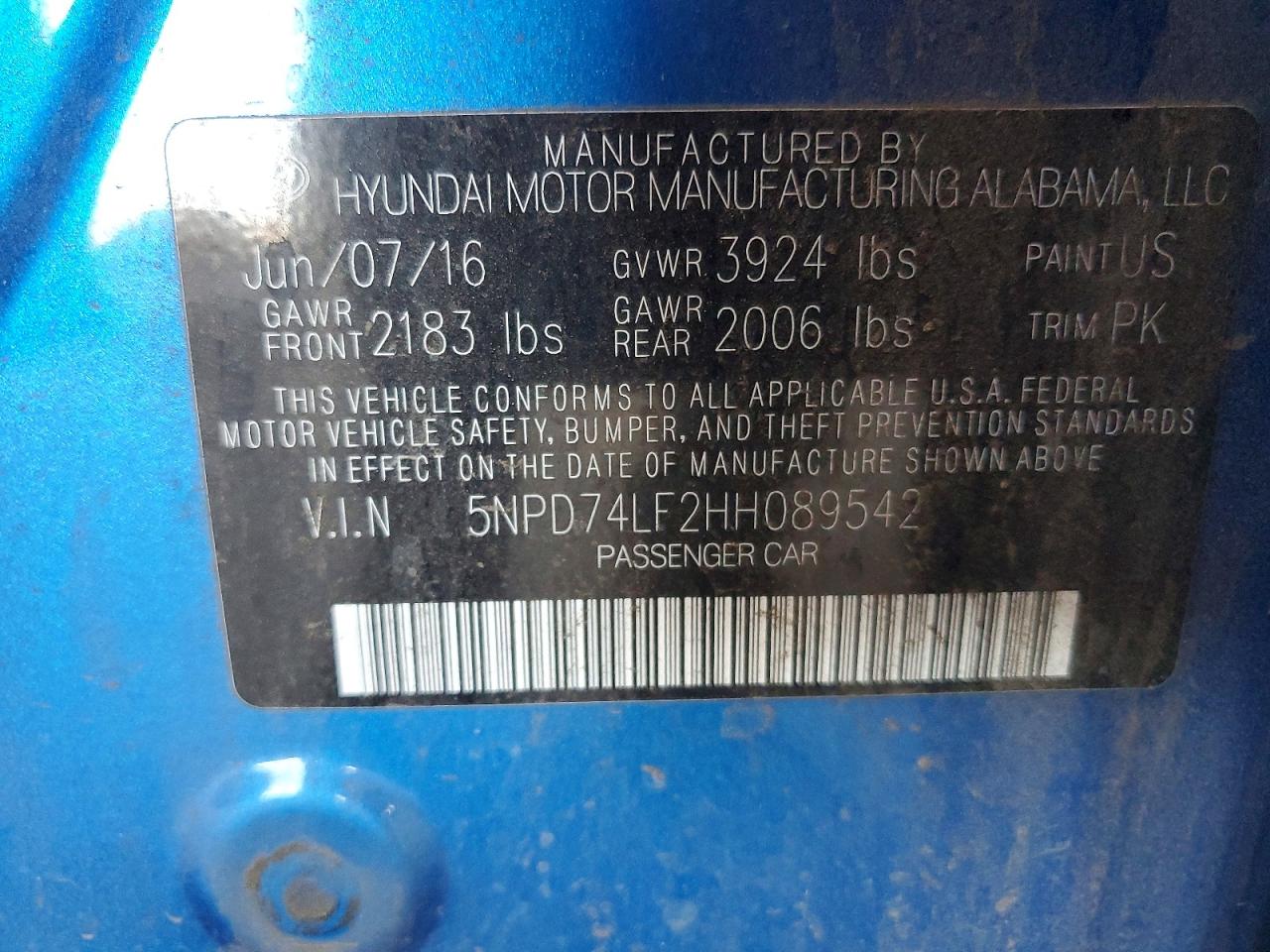 Hyundai ELANTRA Se