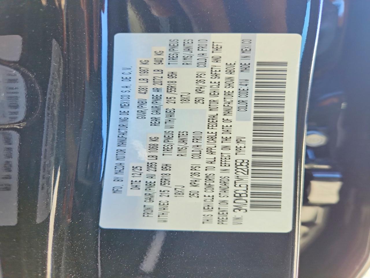Mazda Cx Preferred