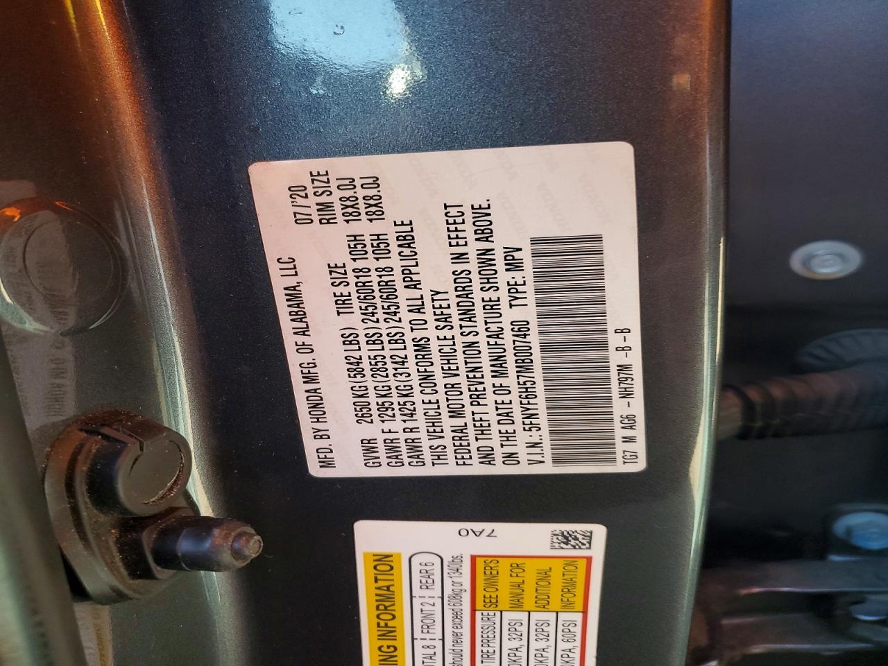 Honda Pilot Exl