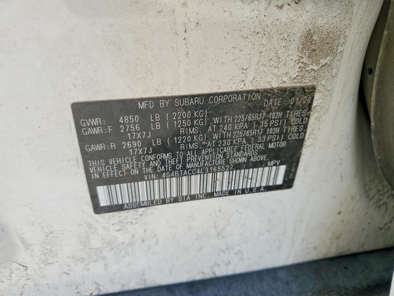 Subaru Outback Premium