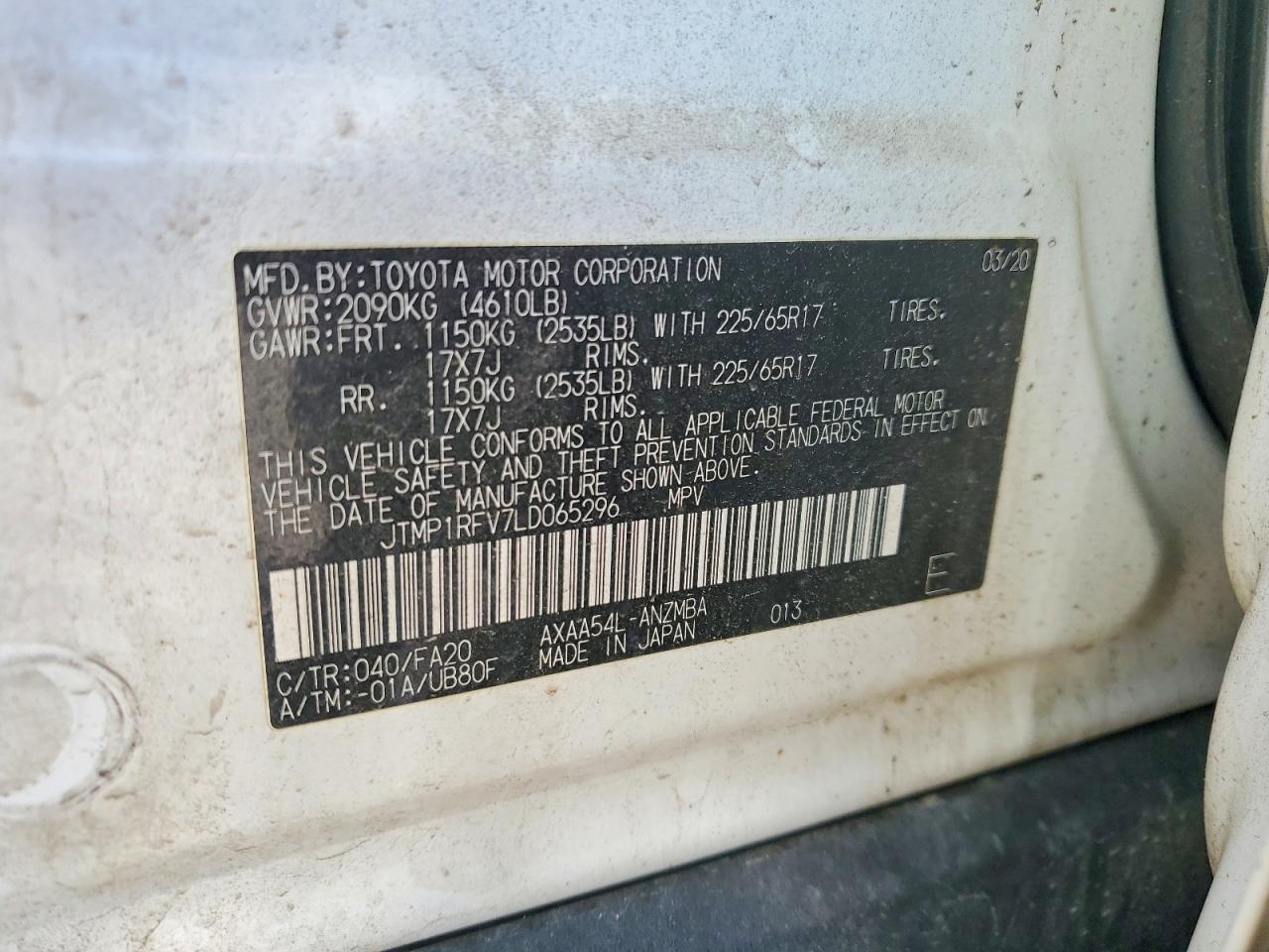 Toyota RAV4 Xle