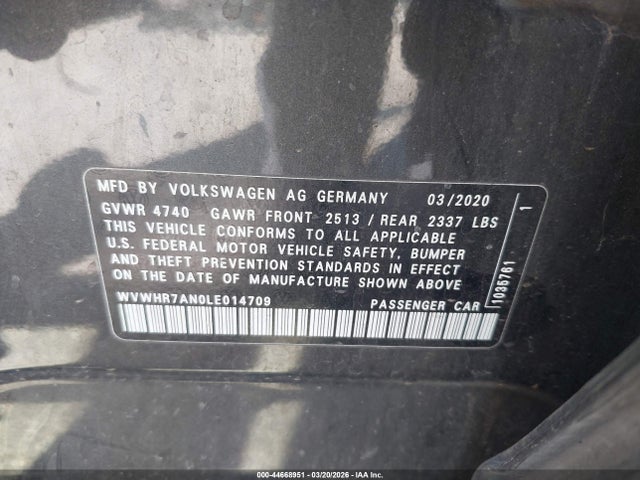 Volkswagen Arteon 2.0t Sel R-line