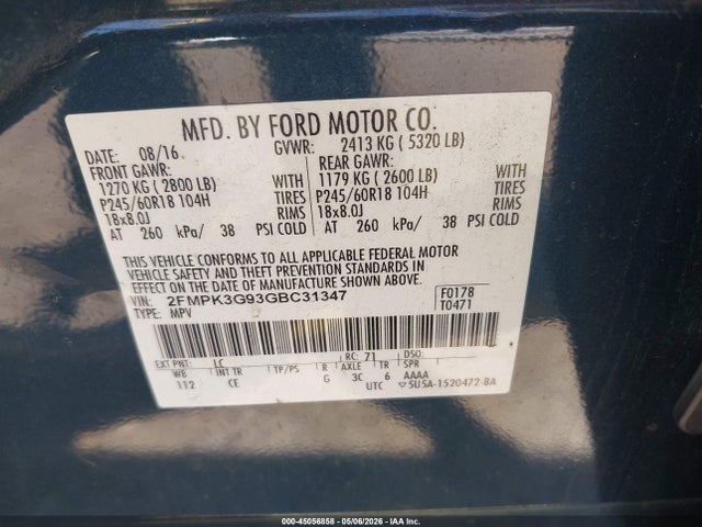 Ford Edge Se
