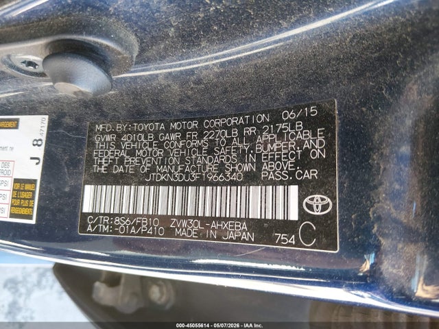 Toyota Prius Three