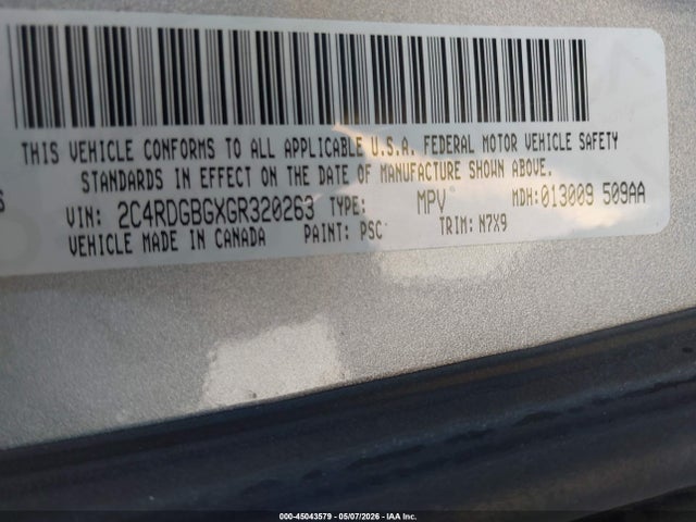 Dodge Grand Caravan Se Plus