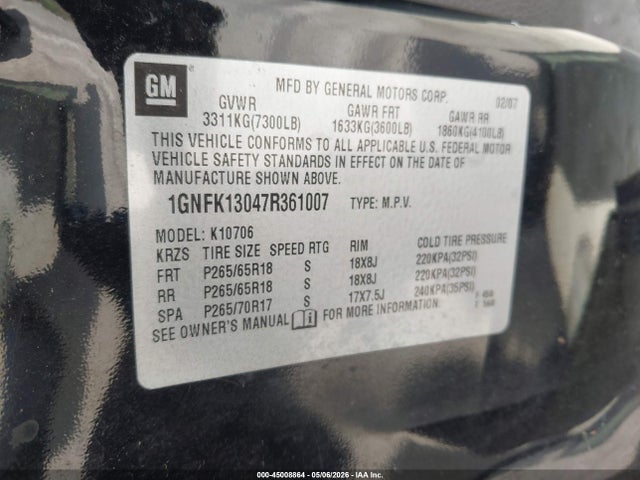 Chevrolet Tahoe Lt