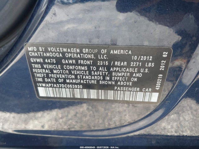 Volkswagen Passat 2.5l S