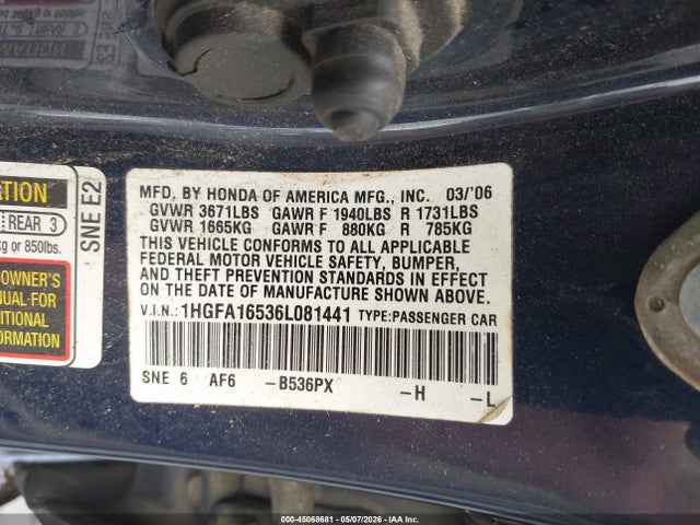 Honda Civic Lx