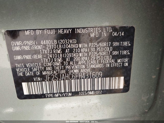 Subaru Forester 2.5i Limited
