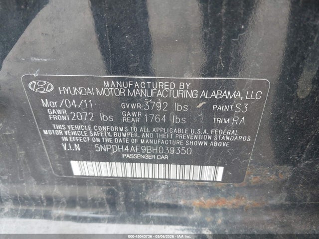 Hyundai ELANTRA Gls