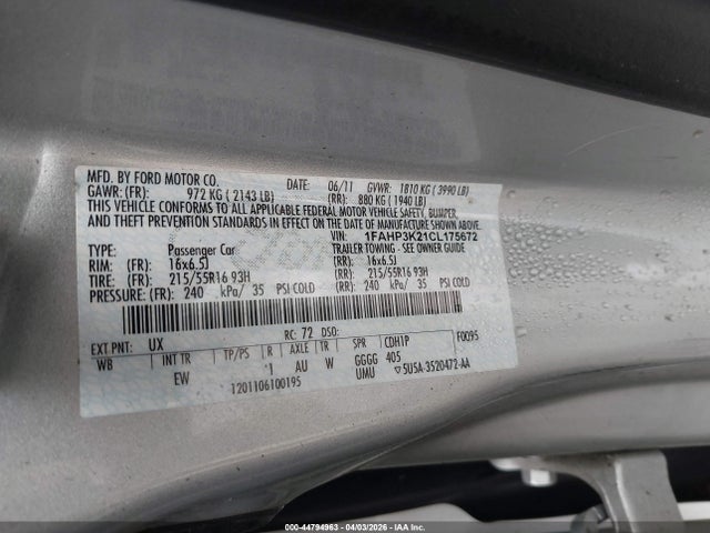 Ford Focus Se