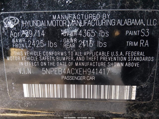 Hyundai SONATA Gls