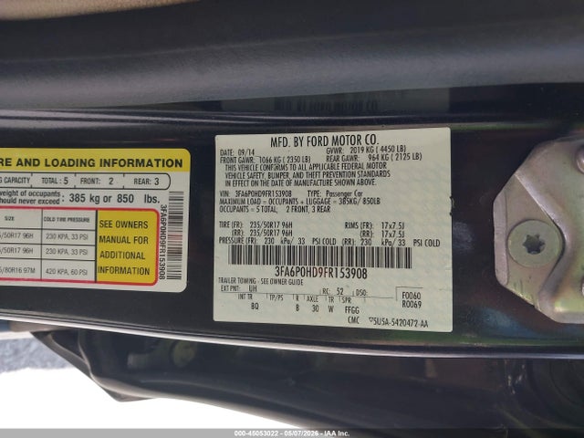 Ford Fusion Se