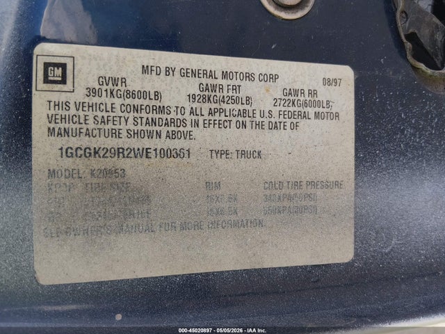 Chevrolet K2500 Fleetside