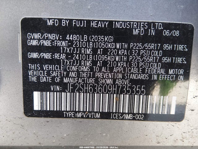 Subaru Forester 2.5x