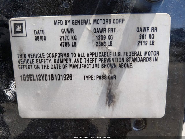 Cadillac Eldorado Esc
