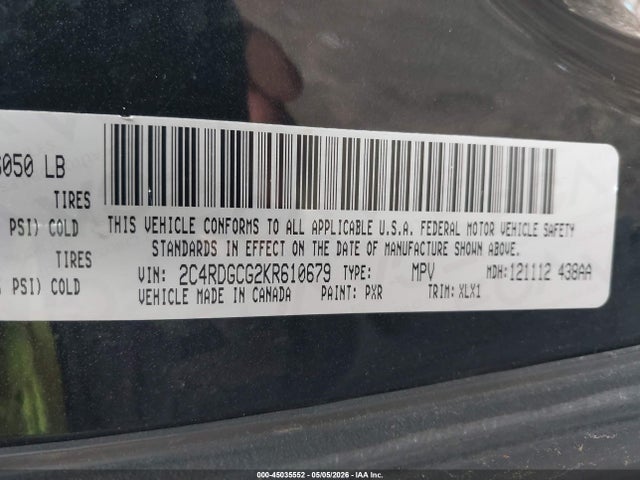 Dodge Grand Caravan Sxt