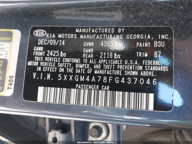 Kia Optima Lx