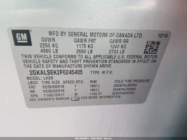 GMC Terrain Slt-1