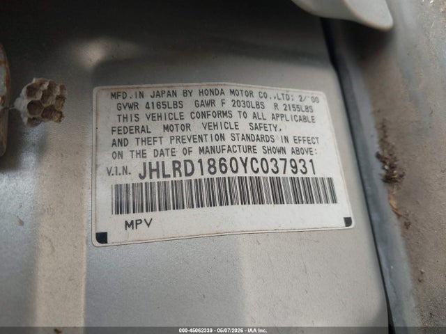 Honda CR-V Ex