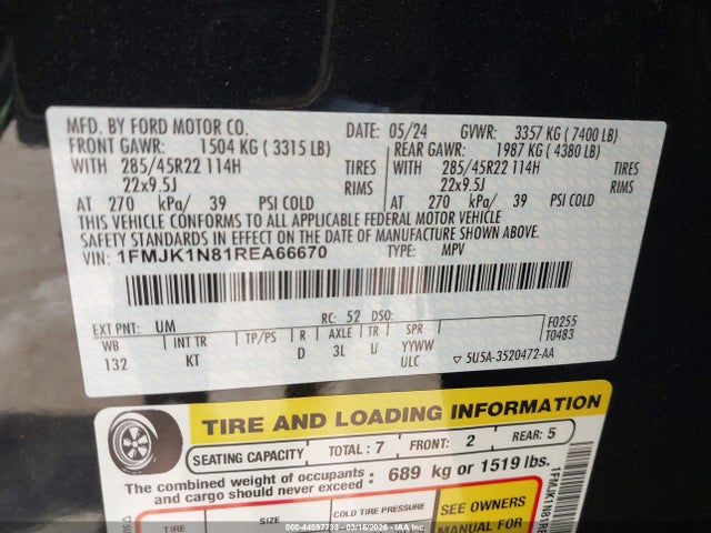 Ford Expedition King Ranch Max