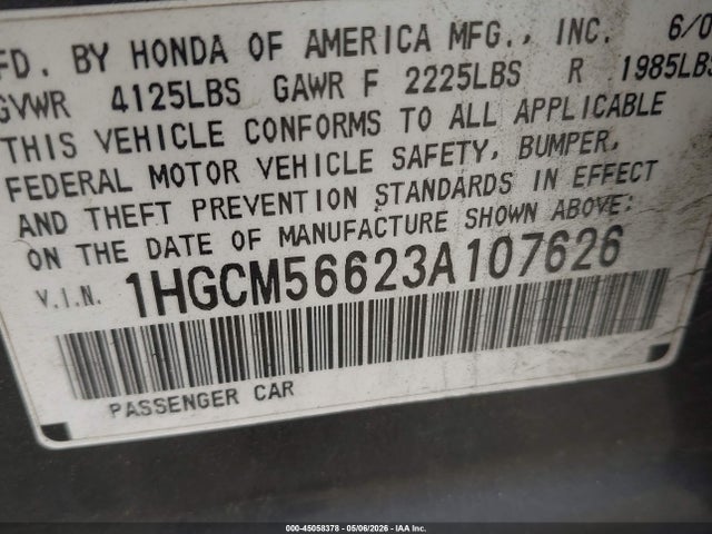 Honda Accord 2.4 Ex