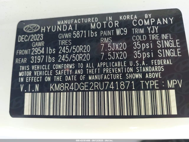 Hyundai PALISADE Sel