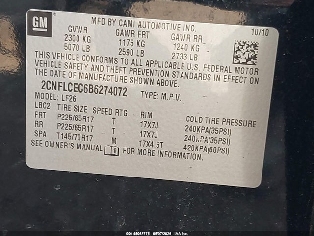 Chevrolet Equinox Ls